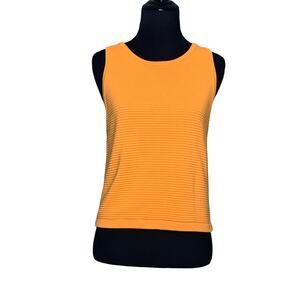 Babaton marigold knit tank top size small
